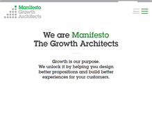 Tablet Screenshot of manifestogrowth.com